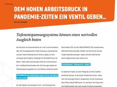 Advertorial in WIRKSAM 03/2022